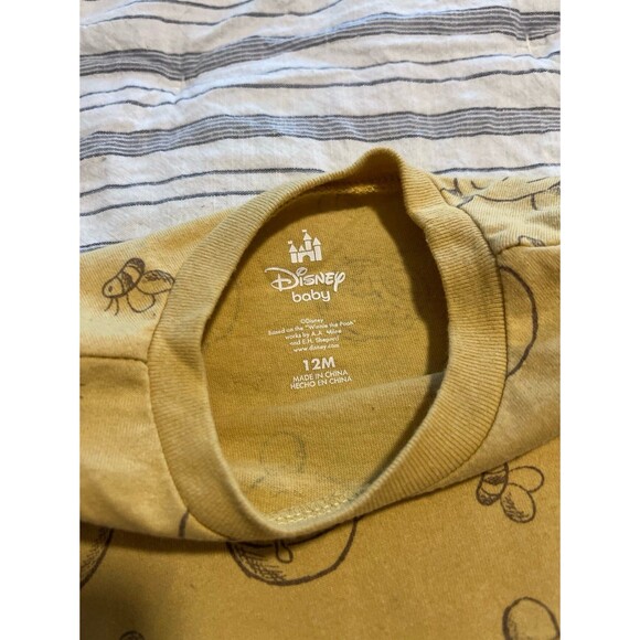 Winnie The Pooh Disney Baby Hunny Bee T-Shirt Size 12 Months - Picture 3 of 4